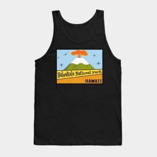 Haleakala National Park Hawaii Vintage Mid-Century Tank Top